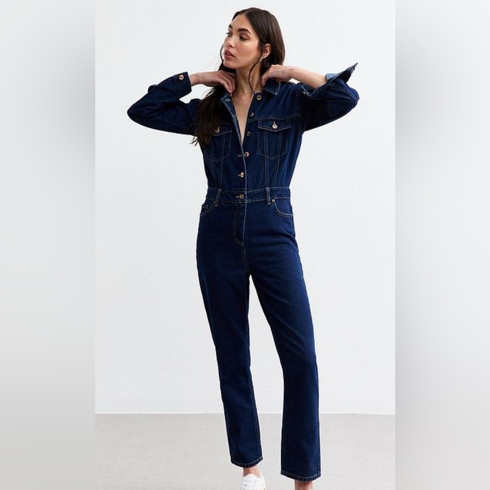 NWT🔥Zara Denim Jumpsuit for Women.
